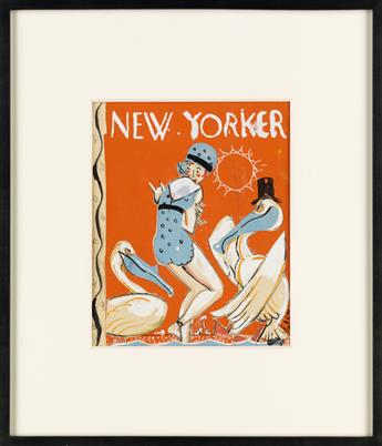 (THE NEW YORKER.) JAMES DAUGHERTY. The Pelican Dance.